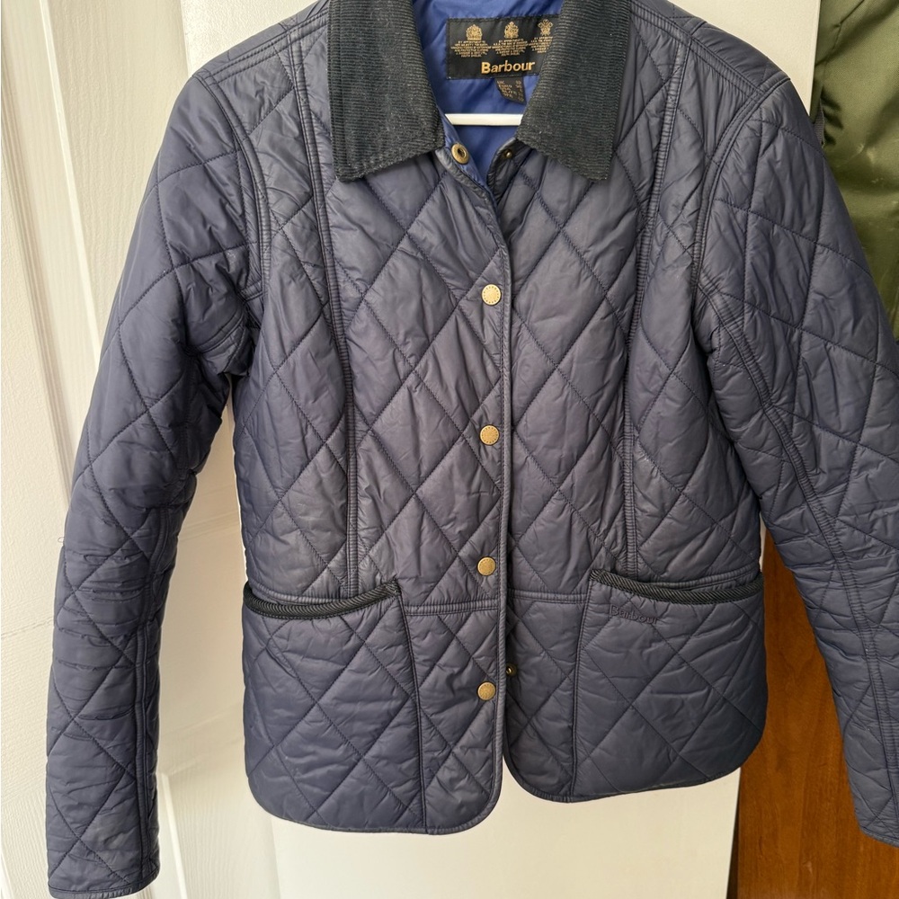Barbour Women's Quilted Utility Jacket - navy